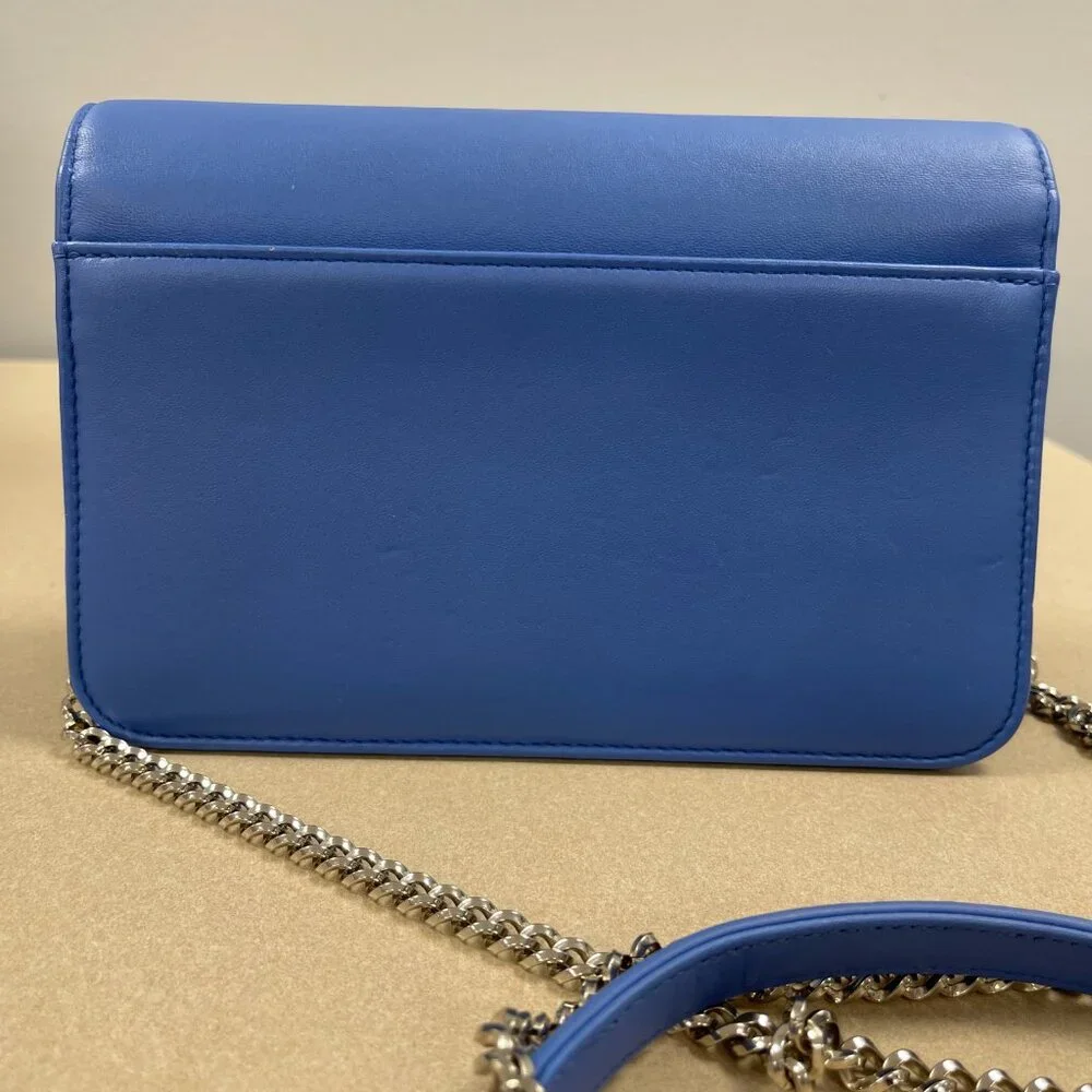 Christian Dior Miss Dior Promenade Heart Badge Wallet on a Chain - Preowned - Picture 3 of 13